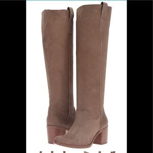 STEVEN by Steve Madden Women's Taupe Boots NIB 7